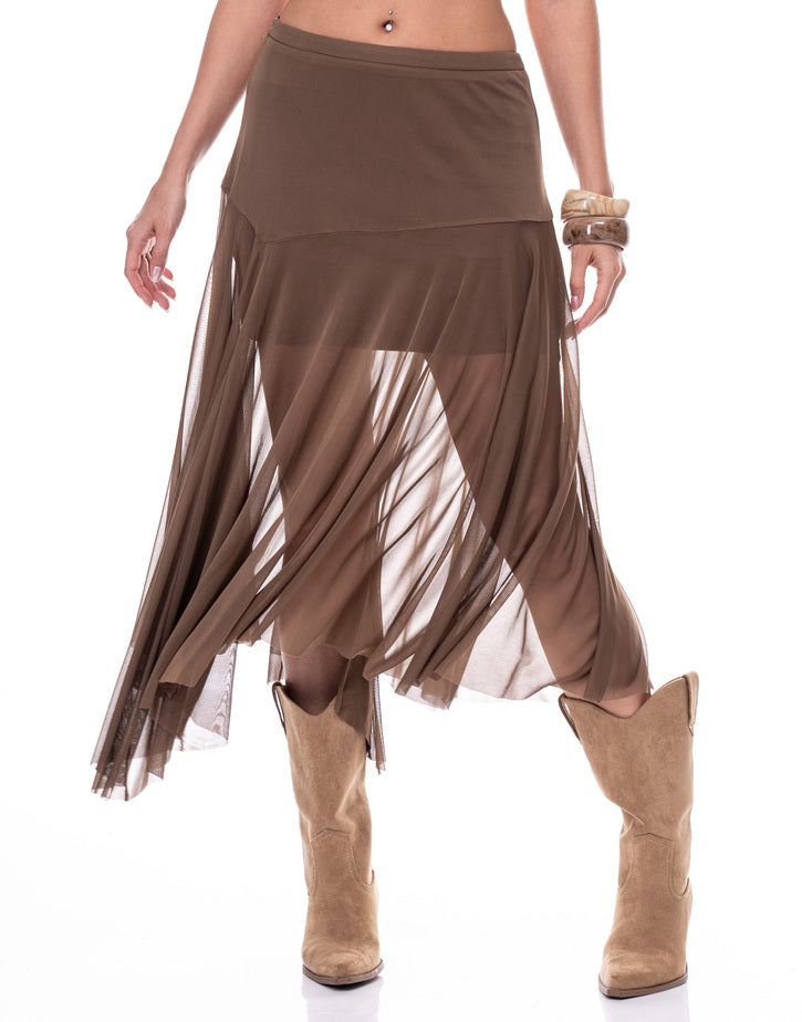 חצאית שיפון