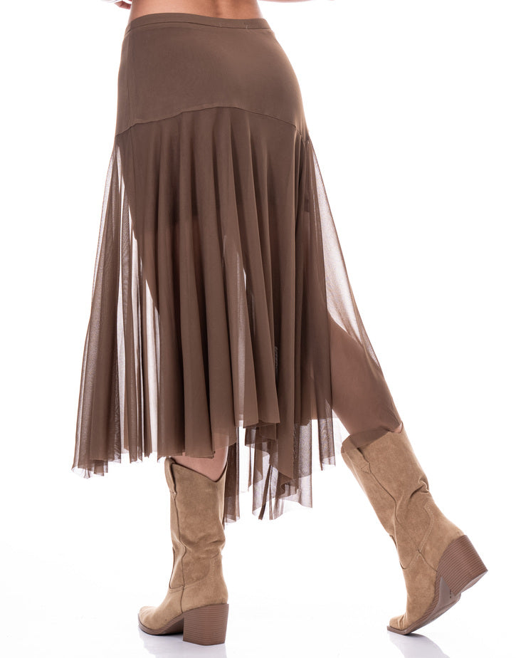 חצאית שיפון