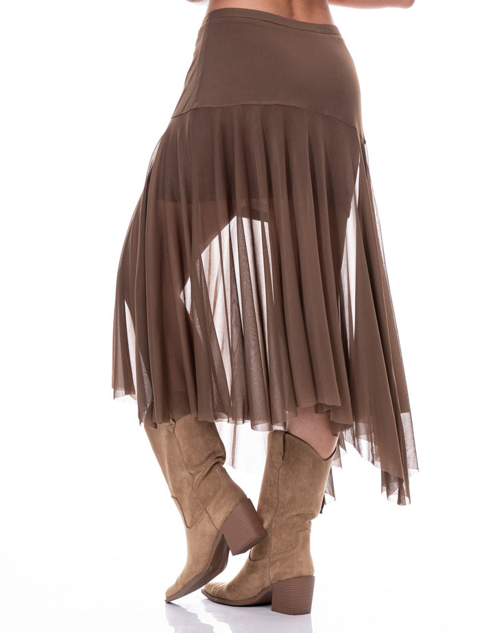 חצאית שיפון