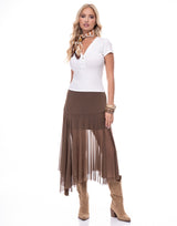 חצאית שיפון