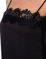 גופיית סאטן תחרה