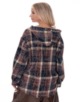 חולצה משובצת קפוצ׳ון