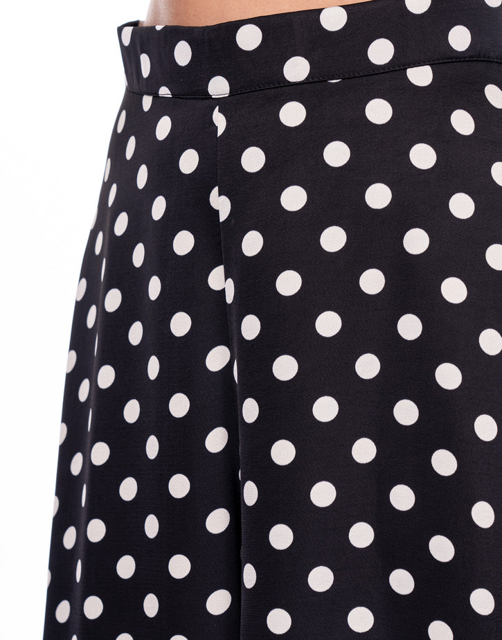 מכנס סאטן נקודות