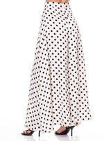 מכנס סאטן נקודות