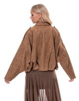 ג׳קט בלון בד סוויד