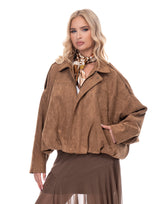 ג׳קט בלון בד סוויד