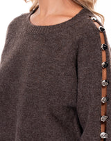 סריג פתחים בשרוול