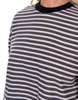 חולצה קרופ פסים