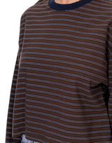 חולצה קרופ פסים