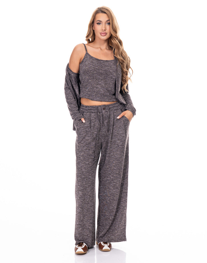 חליפת סריג 3 חלקים