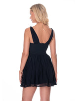 שמלת מיני שיפון