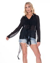 חולצת שיפון מלמלה