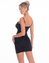 שמלה לייקרה אבנים