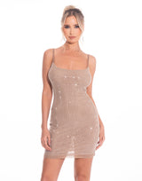 שמלה לייקרה אבנים