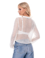 קרדיגן סריג חורים