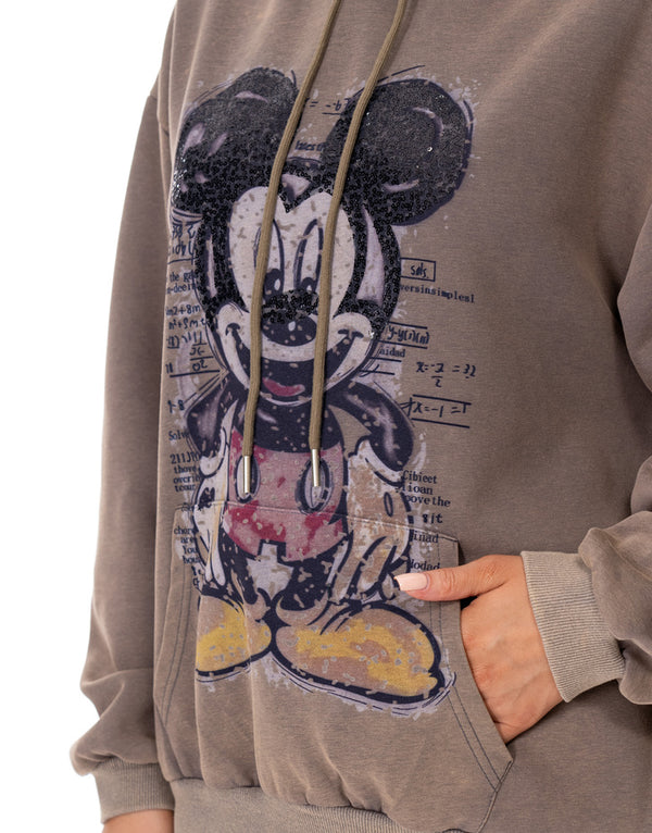 קפוצ׳ון מיקי מאוס שילוב פייטים