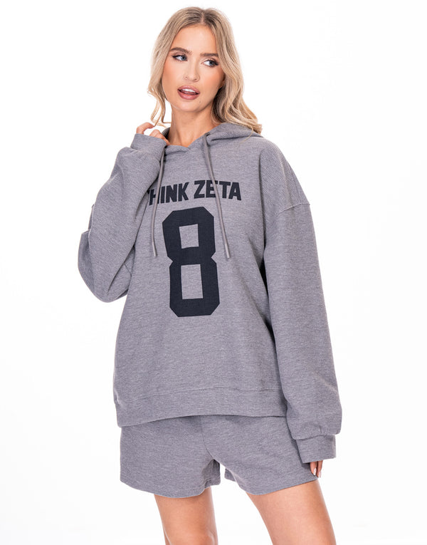 חליפת קפוצ׳ון בד וופל