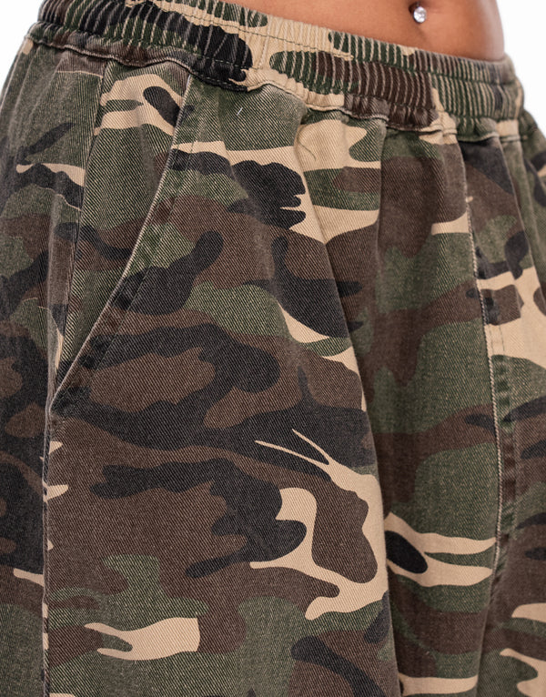 ג׳ינס צבאי גומי