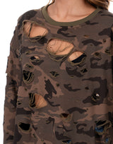 חולצה ARMY קרעים