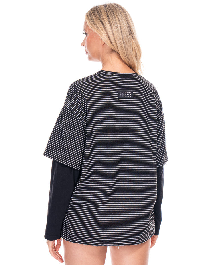 בייסיק פסים שרוול