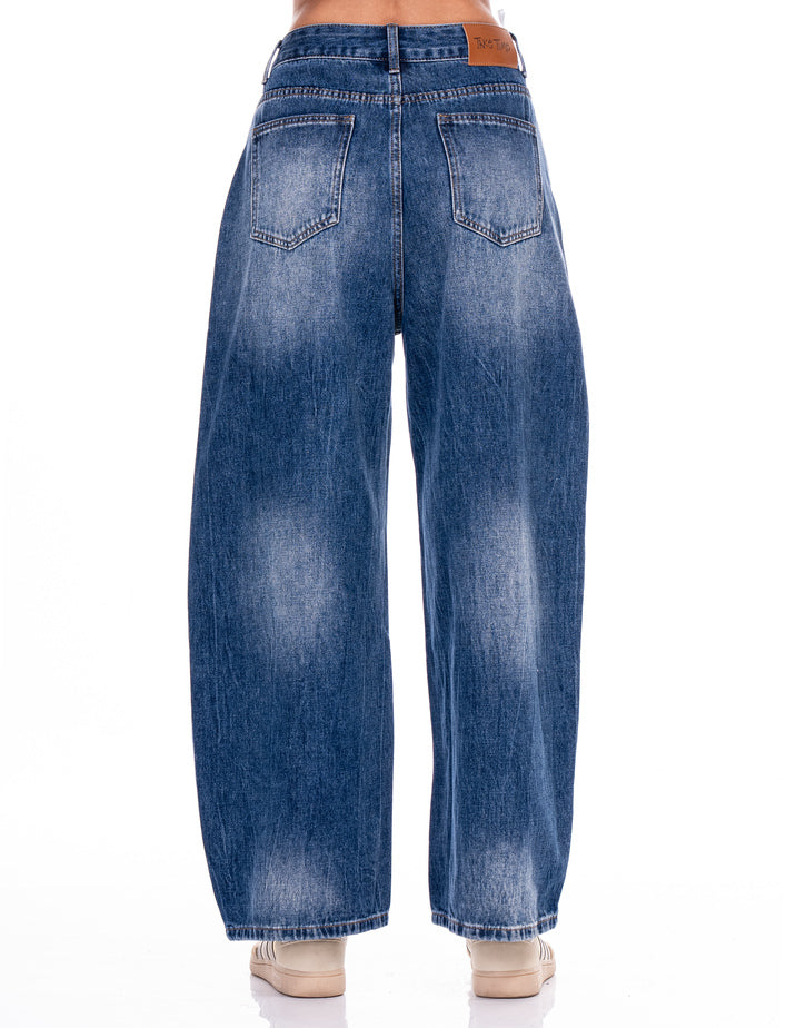 ג'ינס כפתור אלכסון