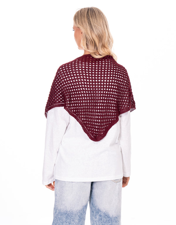 חולצה שילוב מטפחת