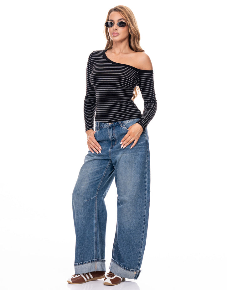 חולצת פסים א סימטרית