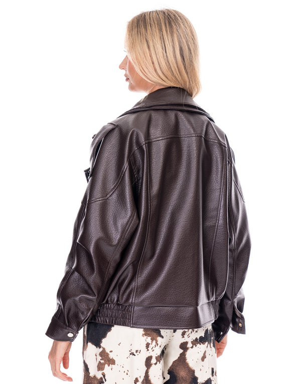 ג׳קט דמוי עור