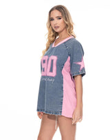 טישרט ג'ינס 90