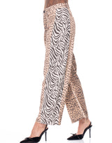 מכנס בלון הדפס מנומר