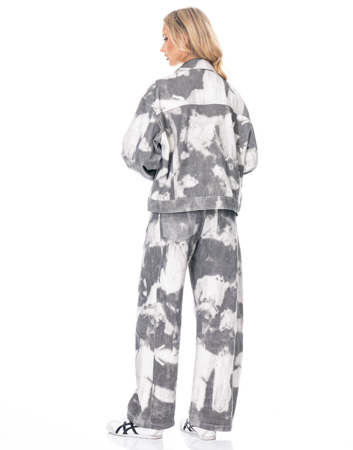 ג'קט ג'ינס הדפס