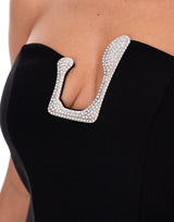 סטרפלס אבזם יהלומים