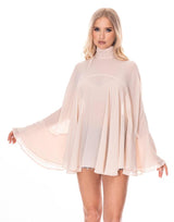 חולצת שיפון עטלף