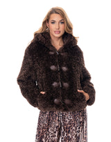 מעיל דמוי פרווה