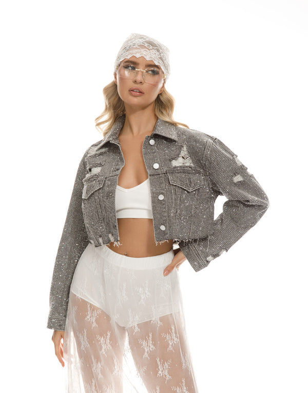 ג'קט ג'ינס אבנים