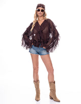 מכופתרת שיפון מלמלה