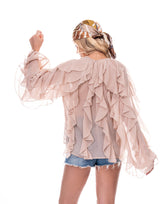 מכופתרת שיפון מלמלה