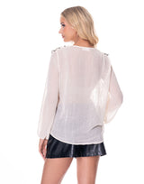 חולצת שיפון מלמלות