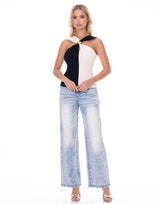 גופיית סריג אבזם