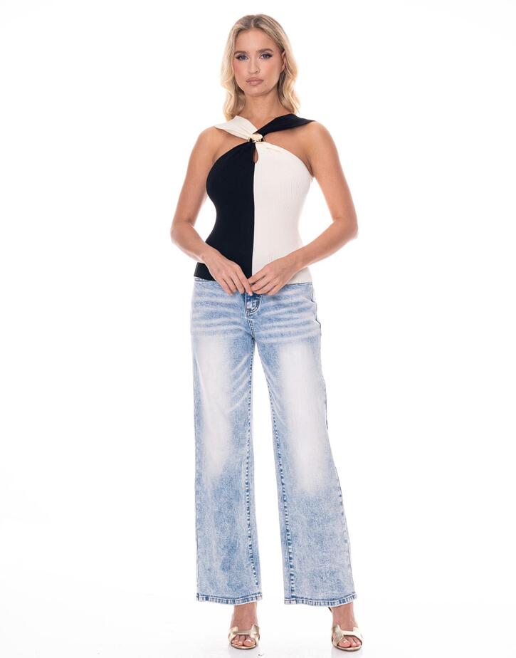 גופיית סריג אבזם