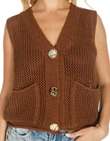 קרדיגן סריג כיסים