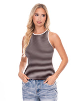 גופיית סריג פסים