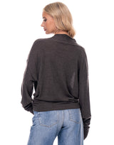 חולצה מעטפת רבידה