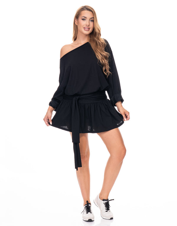 חליפת חצאית קשירה