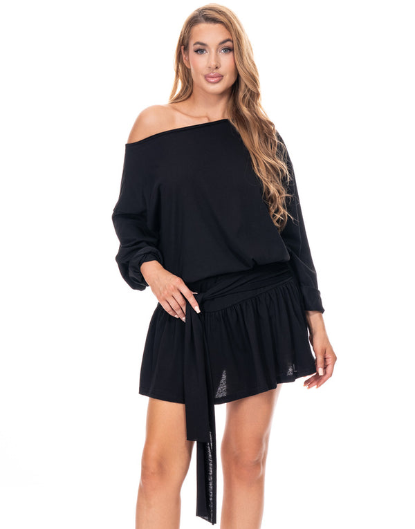 חליפת חצאית קשירה