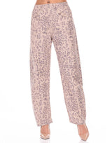 מכנס ג׳ינס הדפס נמר